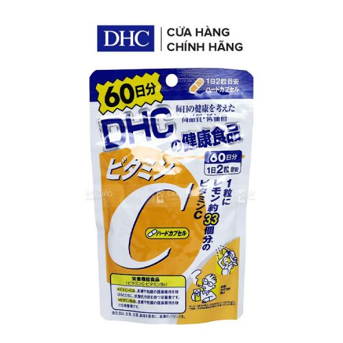 DHC vitamin C 60 ngày 120 viên