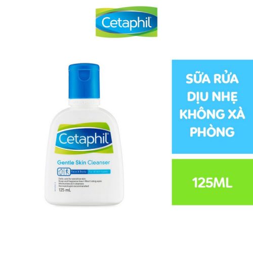 sữa rửa mặt cetaphil gentle skin clearser 125ml