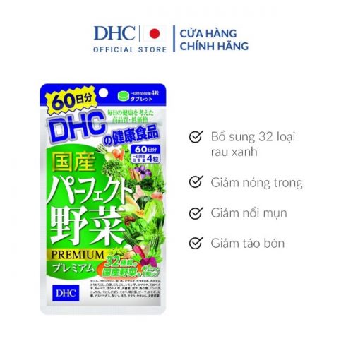 Viên uống rau củ quả DHC Premium